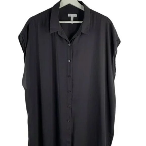 Leith Oversize Button Front Shirt - Picture 5 of 5
